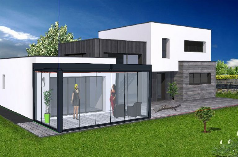 Mise en situation Pergola